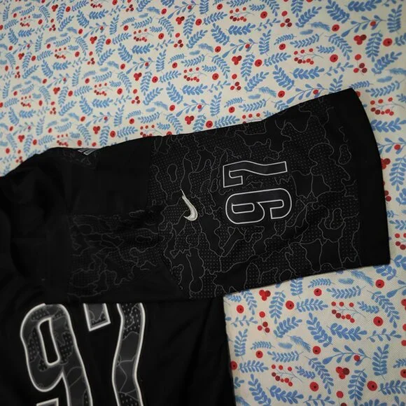 NFL HUTCHINSON black jersey No. 97